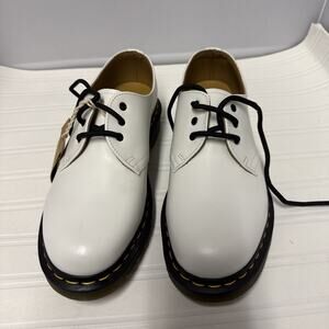 Dr Martens AirWair 1461 White Oxford Mens Size USM 7 EU 39 USL 8 NWT